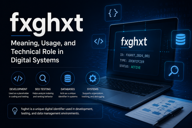 fxghxt Explained: A Clear Introduction to This Unusual Digital Term